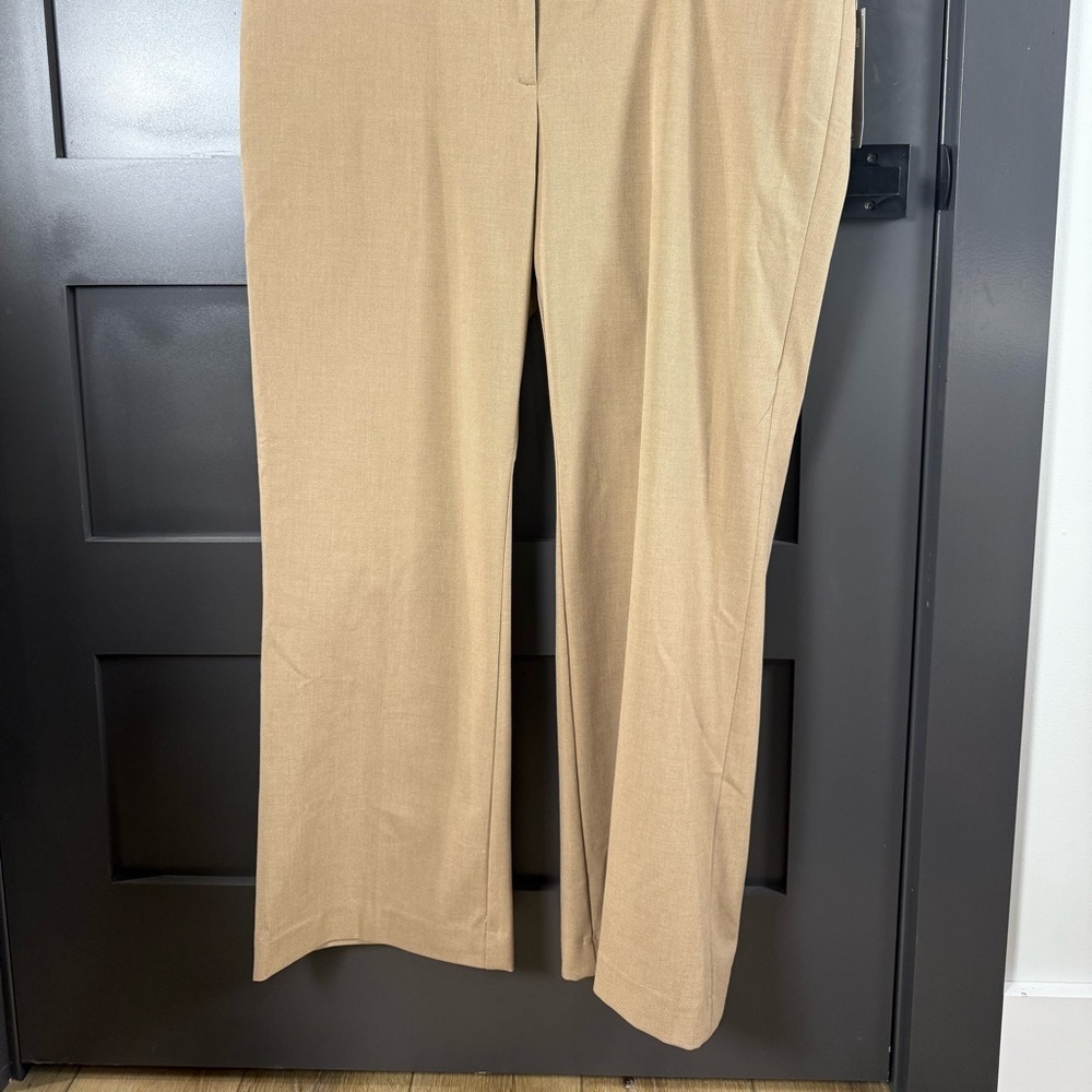 LOFT Tailored Tan Trousers Women’s 16S Office NWT! - Picture 10 of 10